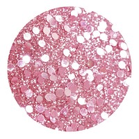 Sparkling pink glitter confetti