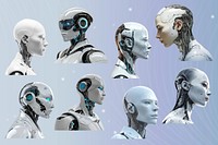 Humanoid robot design element set