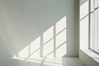 Sunlit minimalist interior space