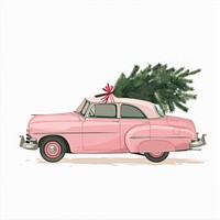 Vintage car Christmas tree