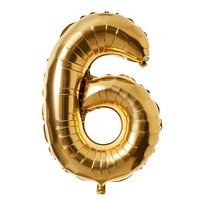 Golden balloon number six