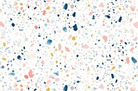 Colorful terrazzo pattern background