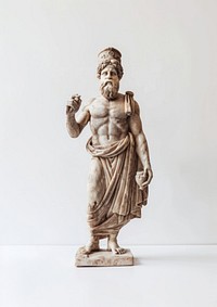 Ancient marble statue of Zeus