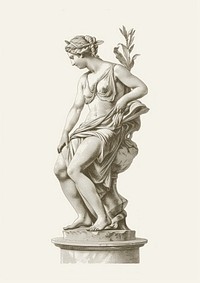 Classical statue of a woman