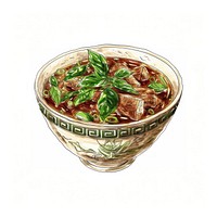 Delicious Vietnamese Pho illustration