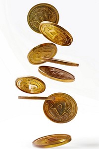 Floating yen coins accessories accessory treasure.