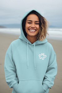 women's hoodie mockup, street fashion psd