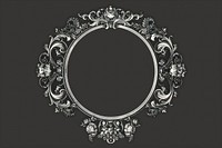 Elegant vintage ornate decorative frame