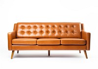 Elegant modern leather sofa