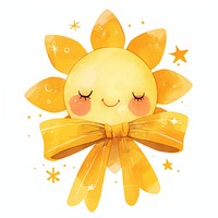 Cute smiling sun illustration