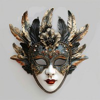 Elegant Venetian masquerade mask