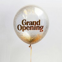 Festive grand opening balloon