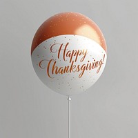 Festive Thanksgiving balloon decoration