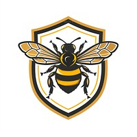 Bee logo badge invertebrate bumblebee andrena.