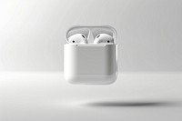 Wireless earbuds in charging case