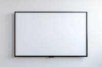 Modern blank whiteboard wall-mounted