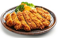 Crispy fried chicken cutlets