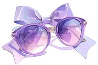 Purple coquette sunglasses accessories accessory clothing.