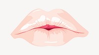  aesthetic  of a lipstick kiss illustration vector