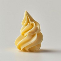 Creamy swirl of butter