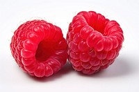 Fresh juicy ripe raspberries closeup