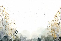 Winter watercolor background elements elegant nature.