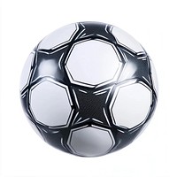 Classic black and white soccer ball