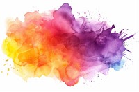 Vibrant watercolor abstract art