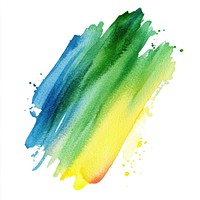 Vibrant watercolor brush stroke art