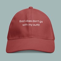 Cap mockup, street fashion editable design  psd