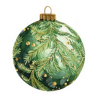 Christmas bauble ornament gold accessories.