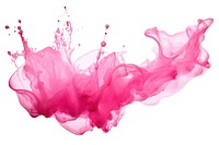 Pink liquid splash background expression abstract.