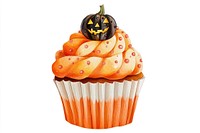 Halloween cupcake halloween dessert pumpkin.