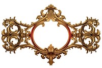 Gothic ornament frame illustration accessories chandelier.