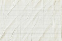 Lined white paper texture background stationery crumpled.