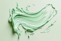 Ligh green cream smear cosmetic background art clothing.