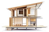 Architectural diagram house architecture countryside.