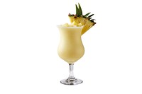 A pina colada pineapple beverage cocktail.