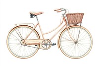 Vintage bicycle art illustration bike.