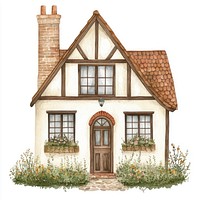 English cottage house architecture door traditional.