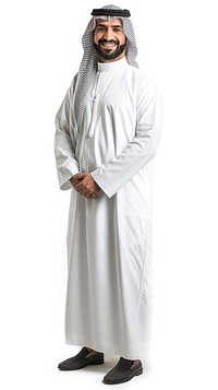 Traditional Middle Eastern attire man