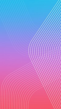 Gradient blue purple patterned mobile wallpaper