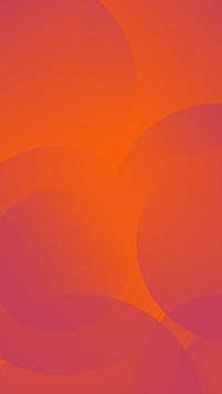 Gradient orange mobile wallpaper