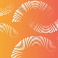 Gradient orange patterned background design