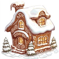 Gingerbread House Christmas Cookie Clipart gingerbread cookie christmas.