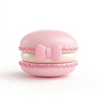 Coquette macaron confectionery illustration dessert.