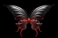 Butterfly wings background design illustration.