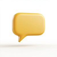 Mustard-yellow Rectangle shape illustration graphic bubble.