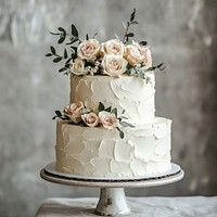 Classic wedding cake dessert roses style.