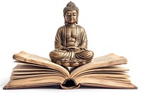 Buddhist statue buddhist buddha book.